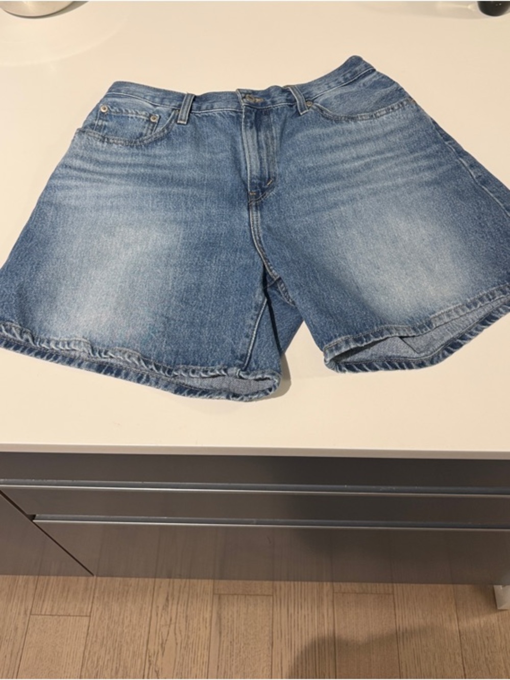 High Baggy Short in Worn Memory - Picture 5 of 6